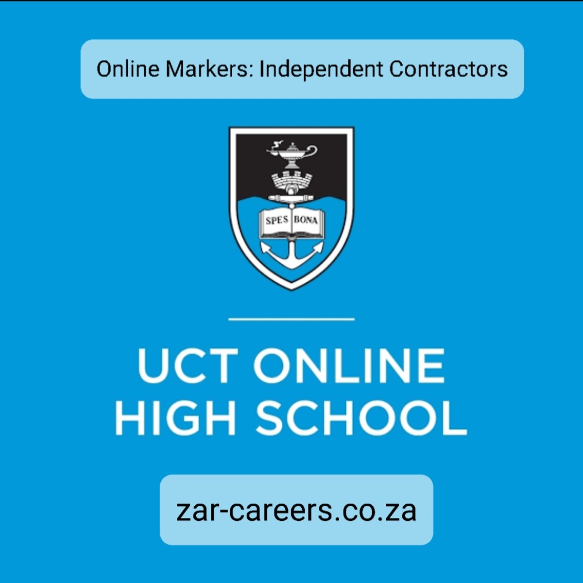 UCT Online High School Markers